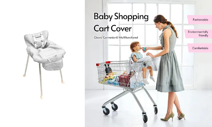 Multifunctional 2-in-1 Baby Shopping Cart Cover