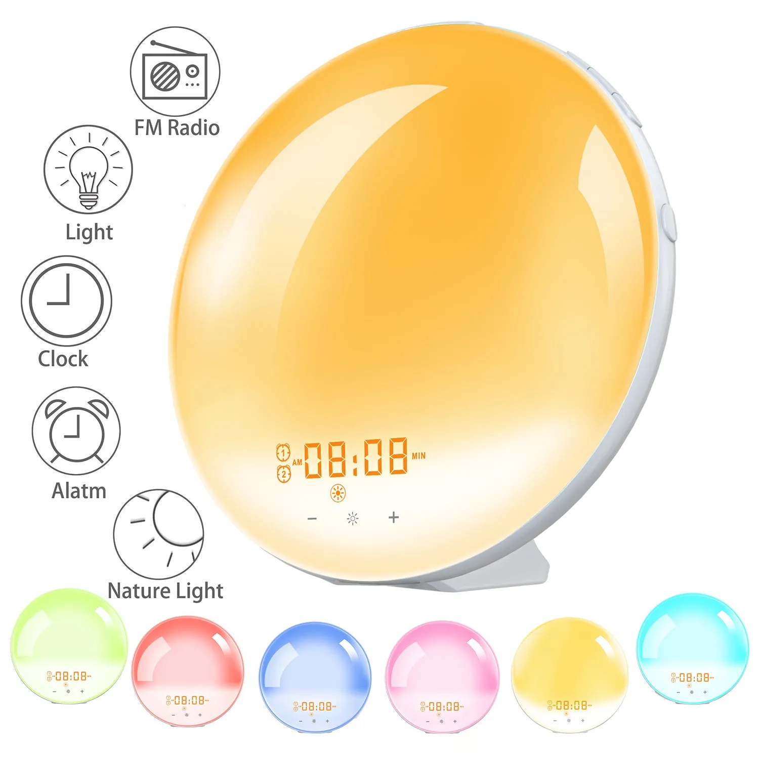 Multifunctional Light Smart Clock Lamp