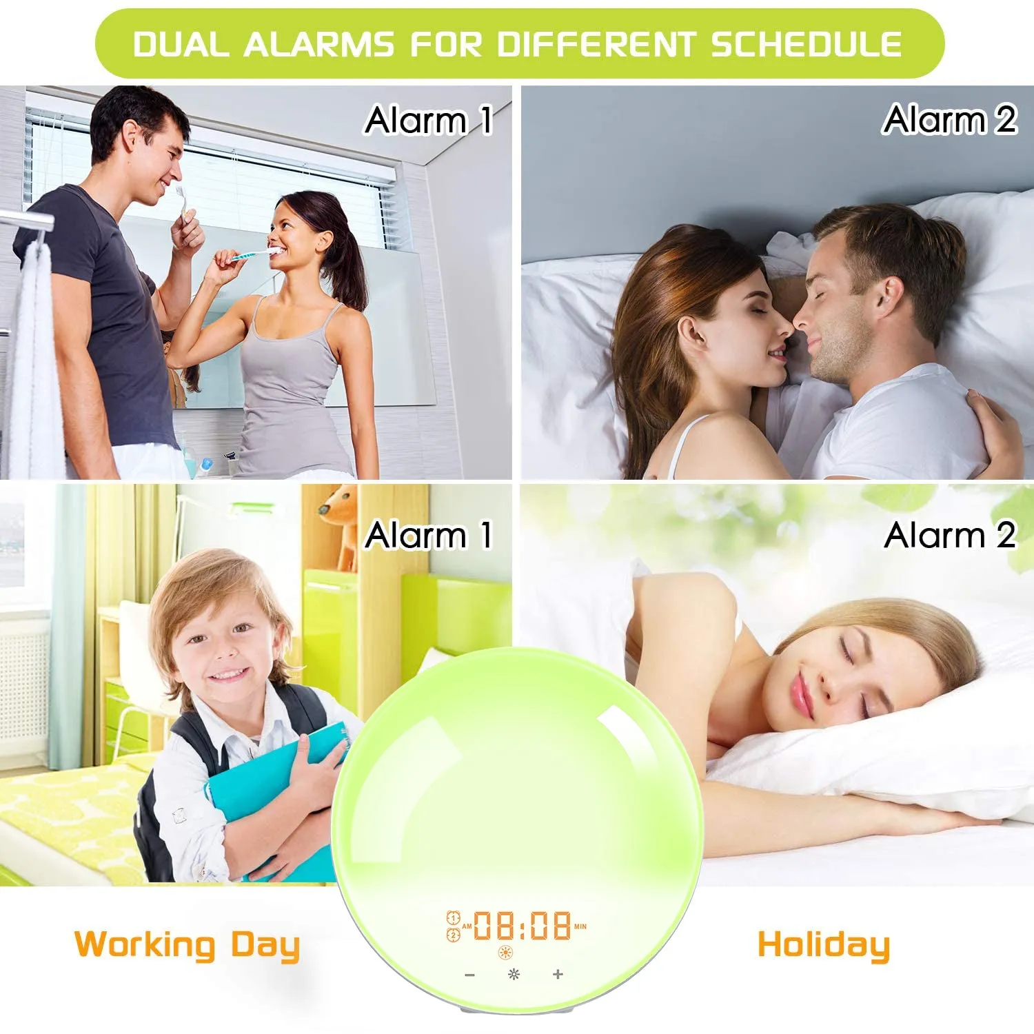 Multifunctional Light Smart Clock Lamp