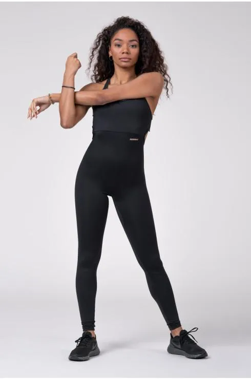 Nebbia INTENSE Golden Jumpsuit 595 - Black
