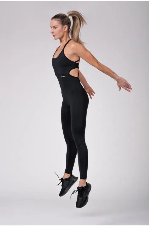 Nebbia INTENSE Golden Jumpsuit 595 - Black