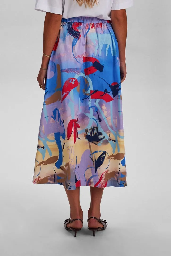 Nümph Nugloria Skirt in Regatta Print