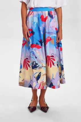 Nümph Nugloria Skirt in Regatta Print