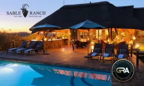 North West: 2-Night Stay for Two including Breakfast, Dinner, Romantic Turndown & Game Drive at Award Winning Game Reserve