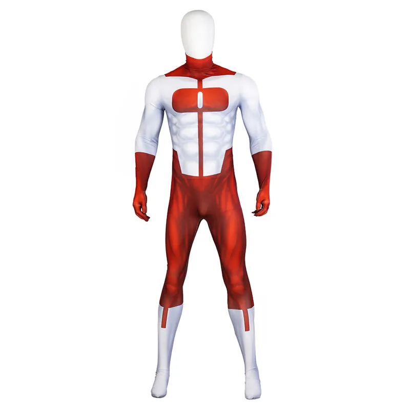Omni-Man Costume Nolan Grayson Cosplay Superhero Jumpsuit Halloween Carnival Suit