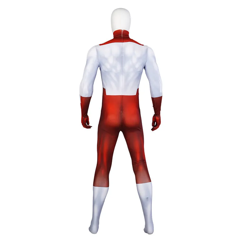 Omni-Man Costume Nolan Grayson Cosplay Superhero Jumpsuit Halloween Carnival Suit