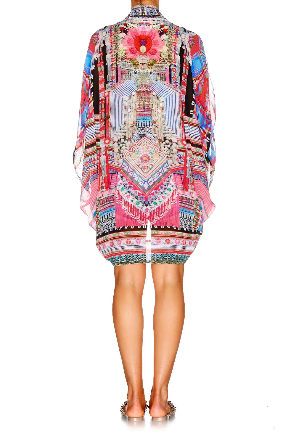 OPEN FRONT CARDI CAPE HANI HEAVEN