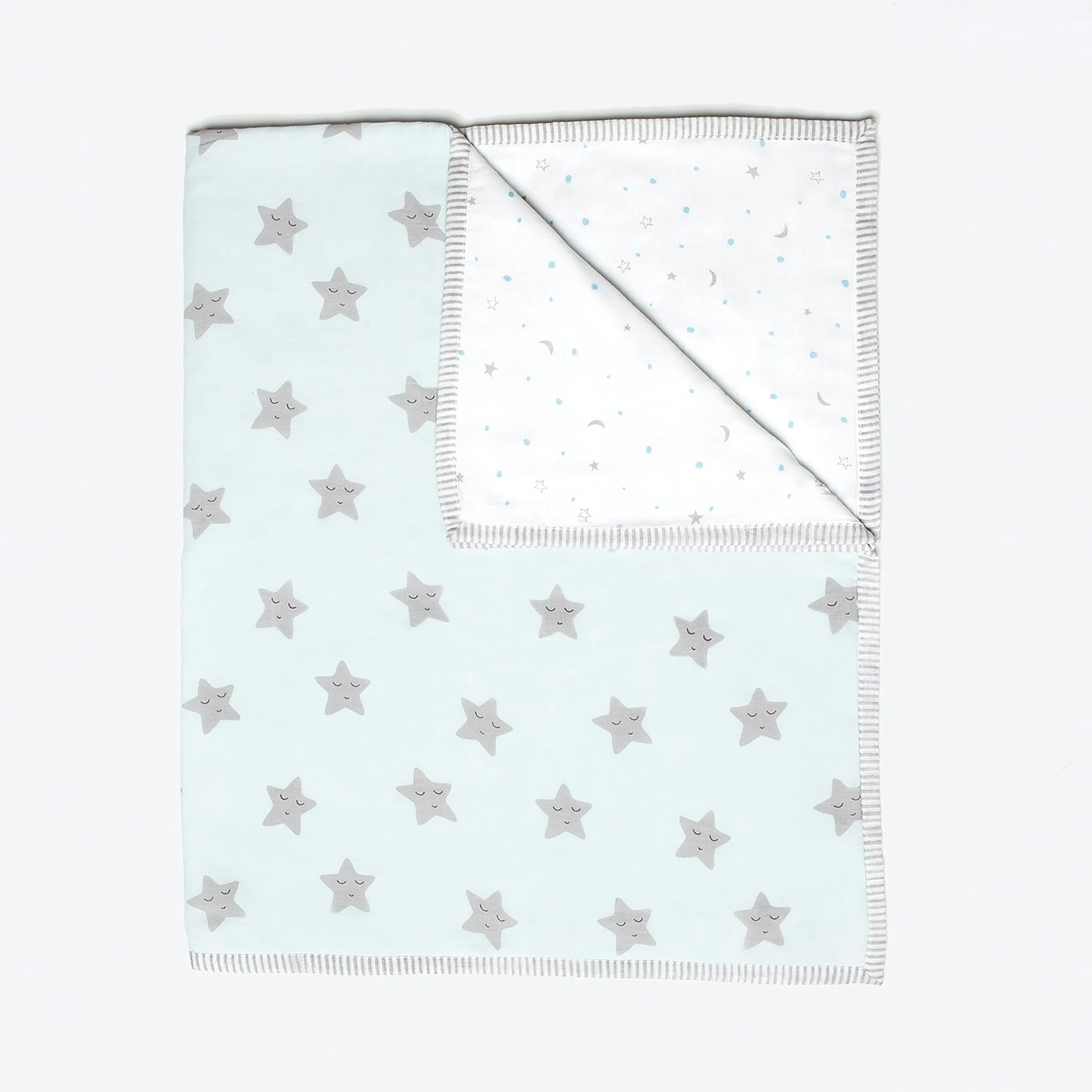 Organic Cotton Dohar - Sleepy Star (Pink)