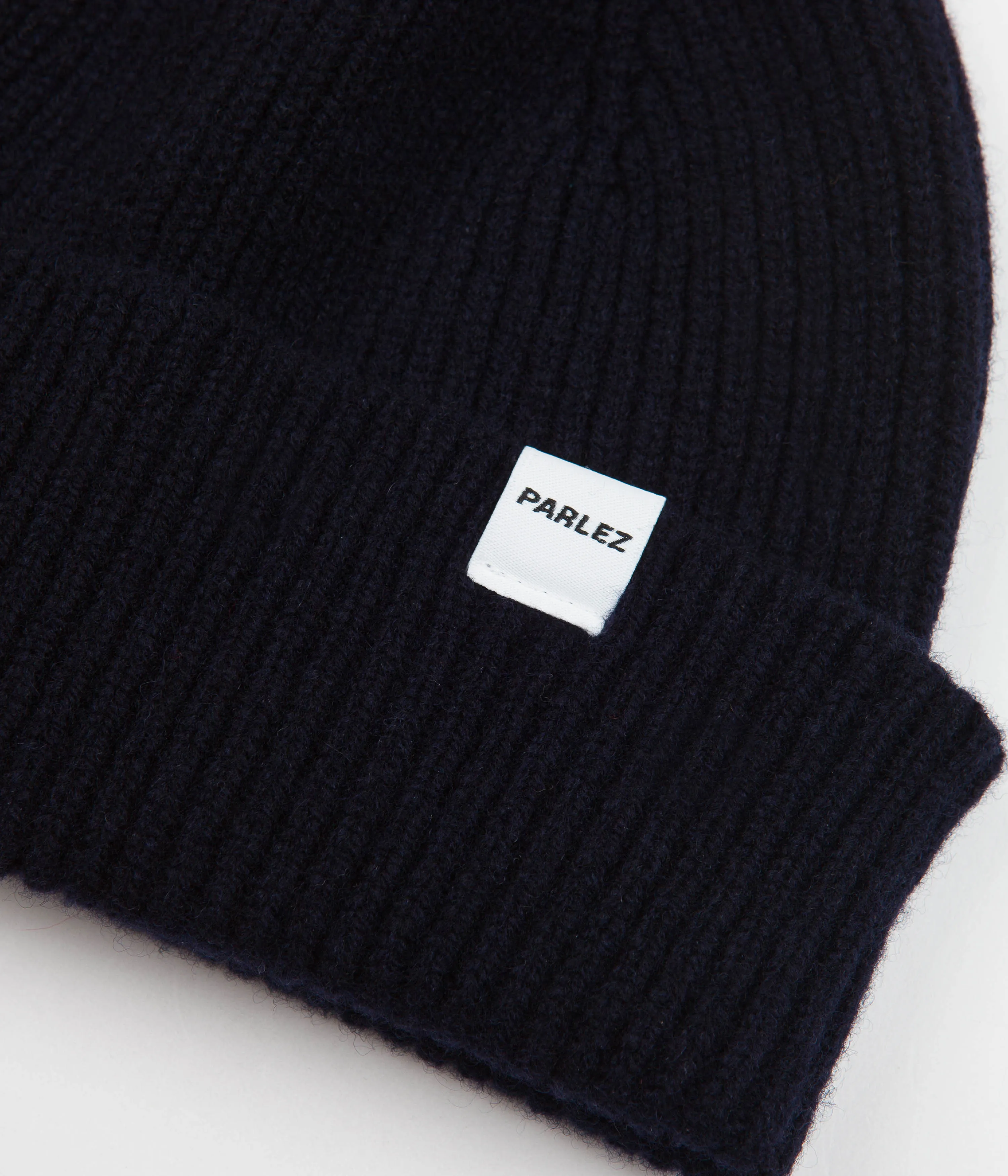 Parlez Cooke Heavy Knit Beanie - Navy