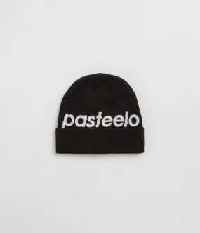 Pasteelo Script Beanie - Black