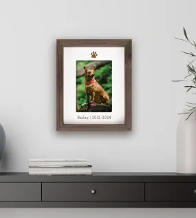 Personalized 5x7 Wood Photo Frame
