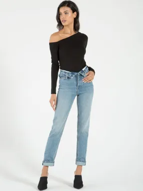 Philanthropy - Melon Bodysuit in Black Cat