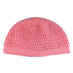 Pink Sparkle Crochet Beanie Hat Medium/Large - JMCH19ML
