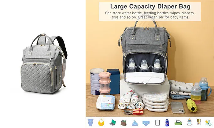 Portable Diaper Bag Backpack