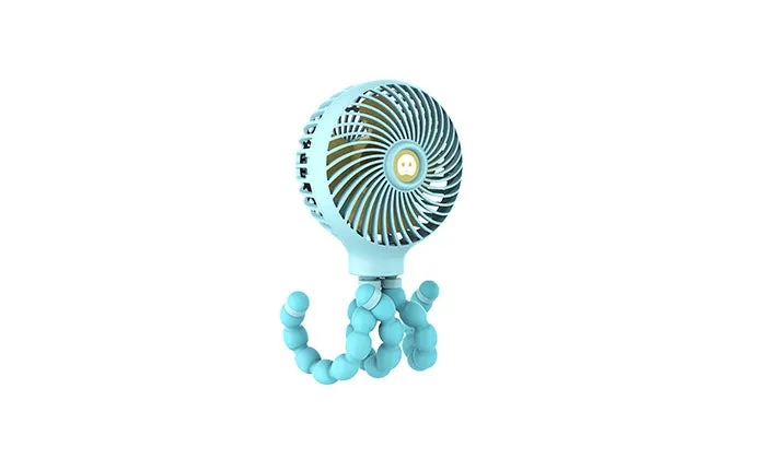 Portable Handheld Mini Fan - Flexible Octopus Tripod