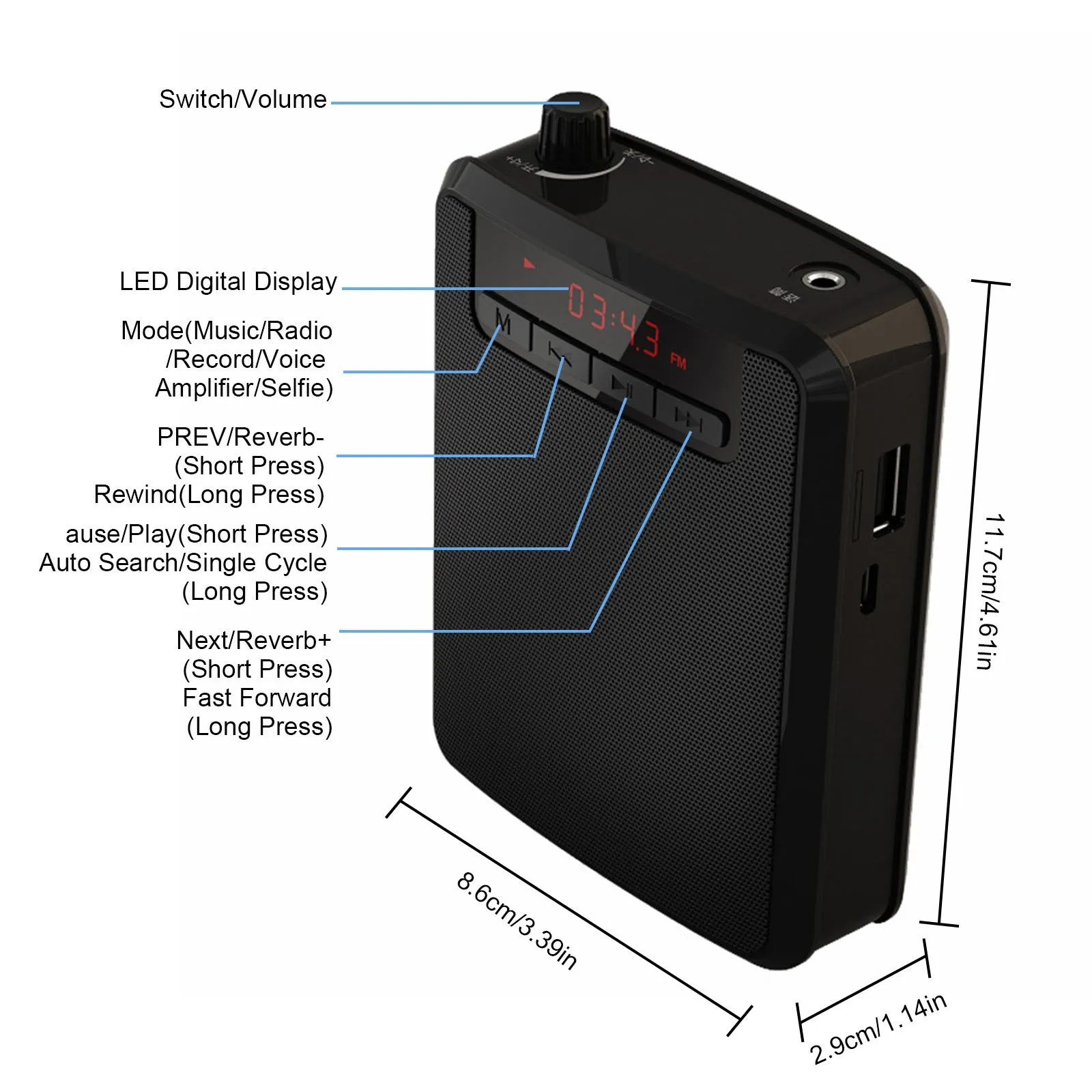 Portable Voice Amplifier