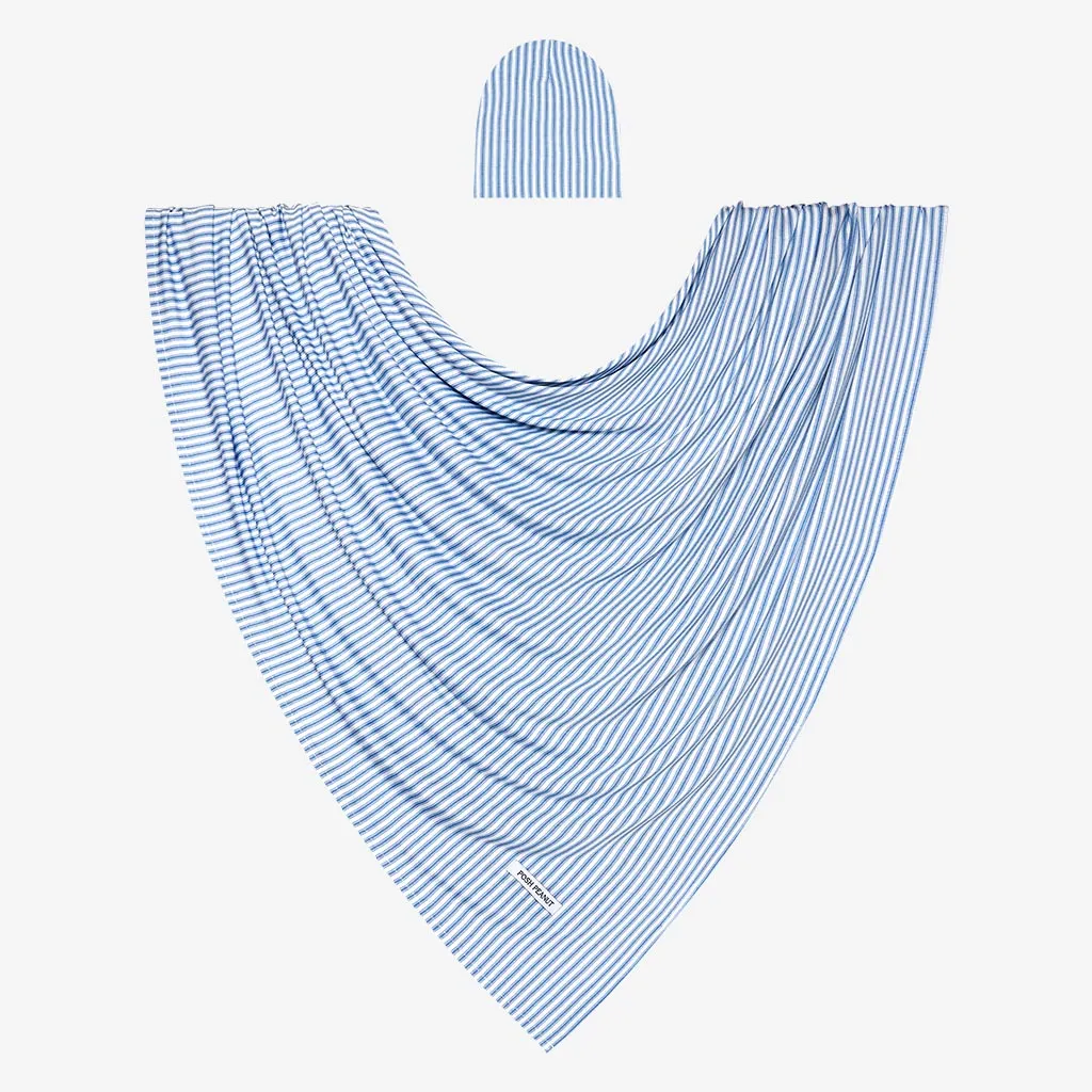 Posh Peanut Harrison Swaddle & Beanie Set