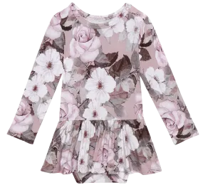 Posh Peanut Nikki L/S Twirl Skirt Bodysuit