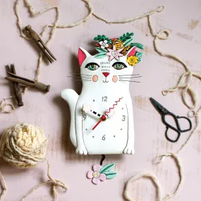 Pretty Kitty Allen Design Clock