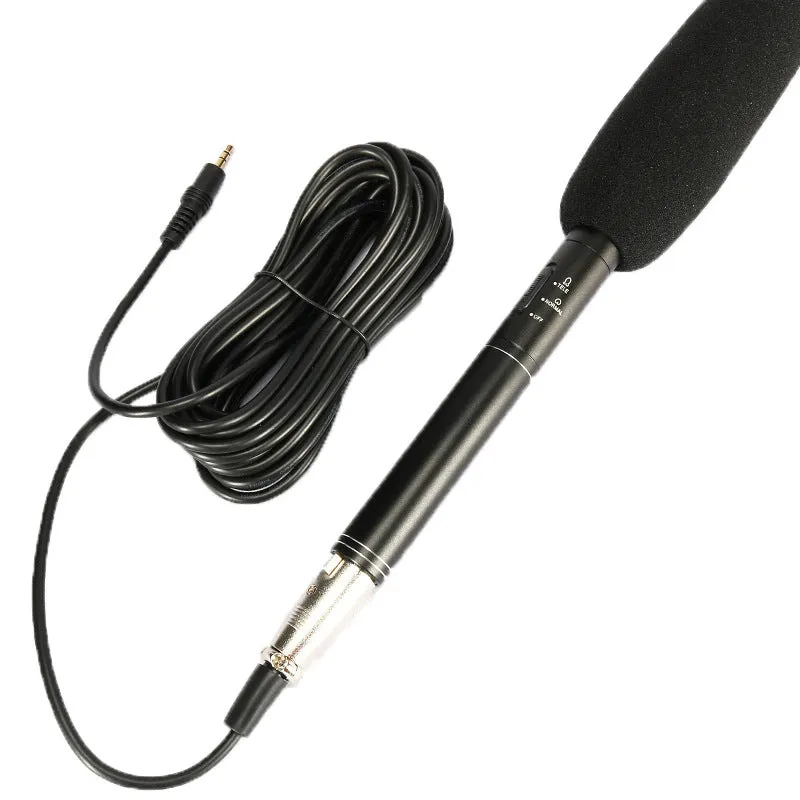 Professional Gun-Style Camera Microphone