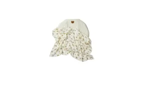 Pure Cotton Double-Layer Baby Print Blanket