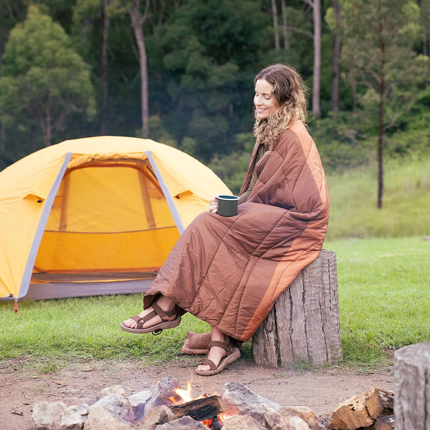 Quilted Camp Blanket