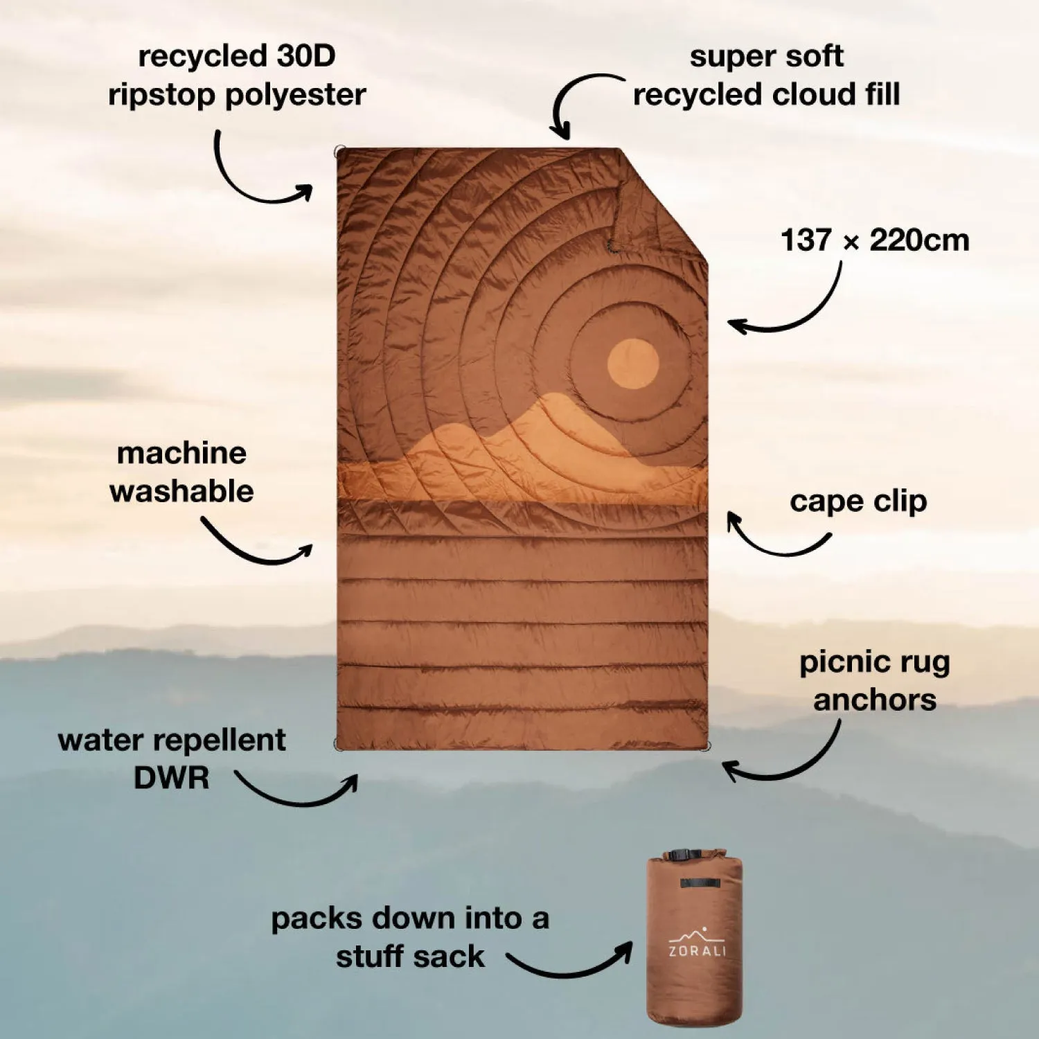 Quilted Camp Blanket