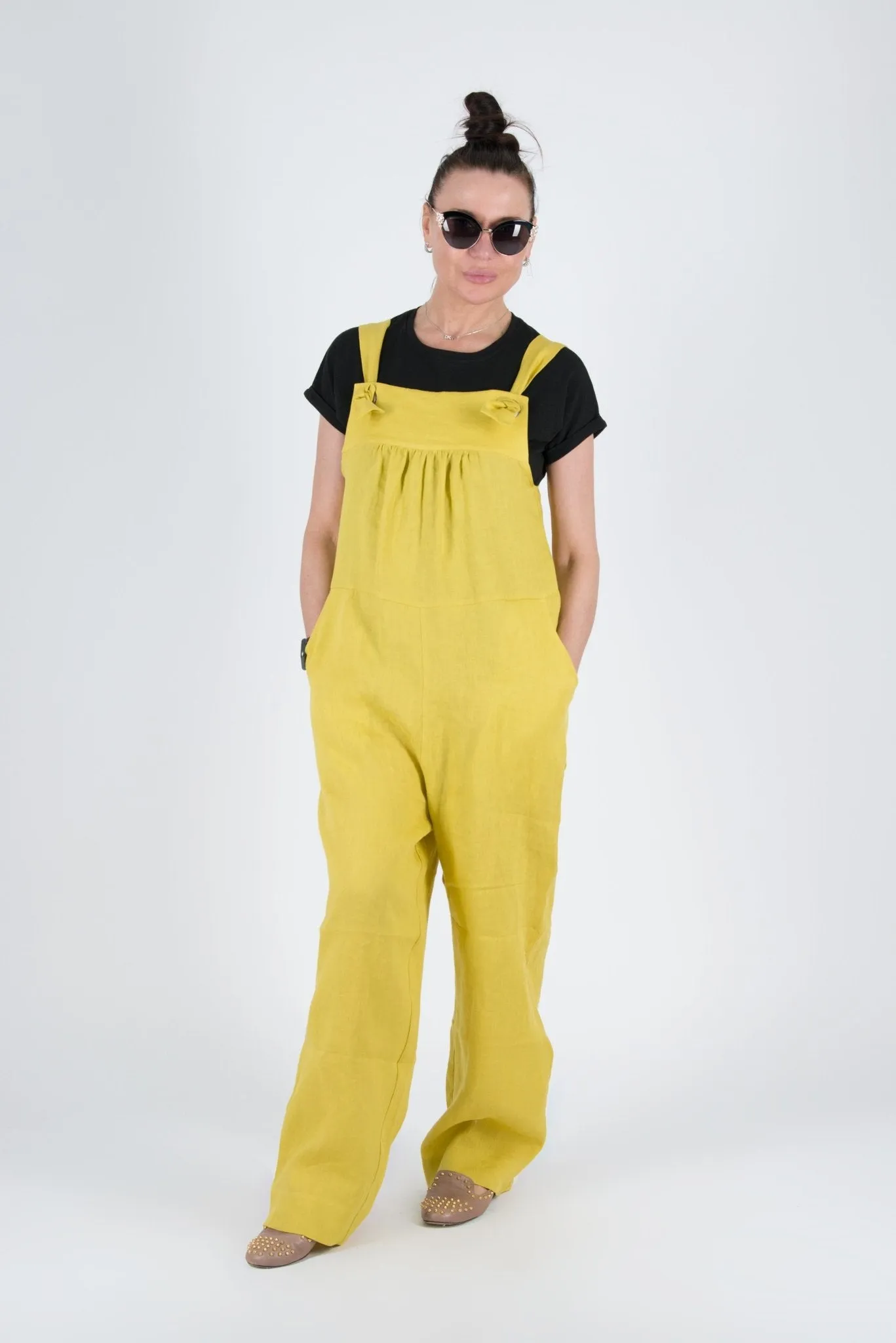 ROME Linen Summer Jumpsuit