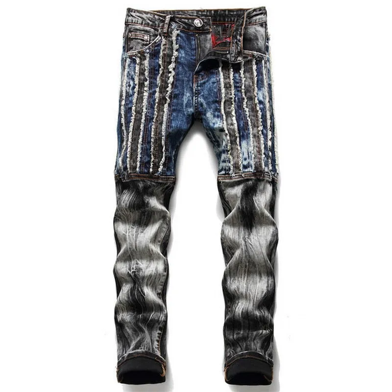 Ruched Denim Street Jeans