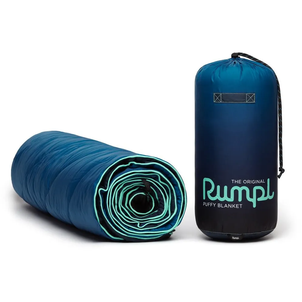 Rumpl Original Puffy Blanket Ocean Fade