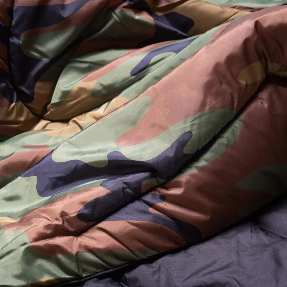 Rumpl Original Puffy Blanket Woodland Camo