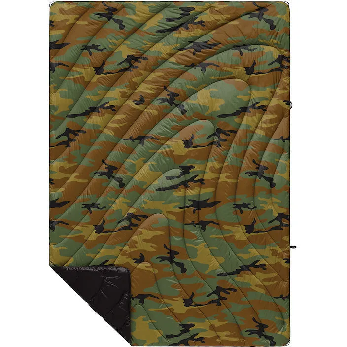 Rumpl Original Puffy Blanket Woodland Camo