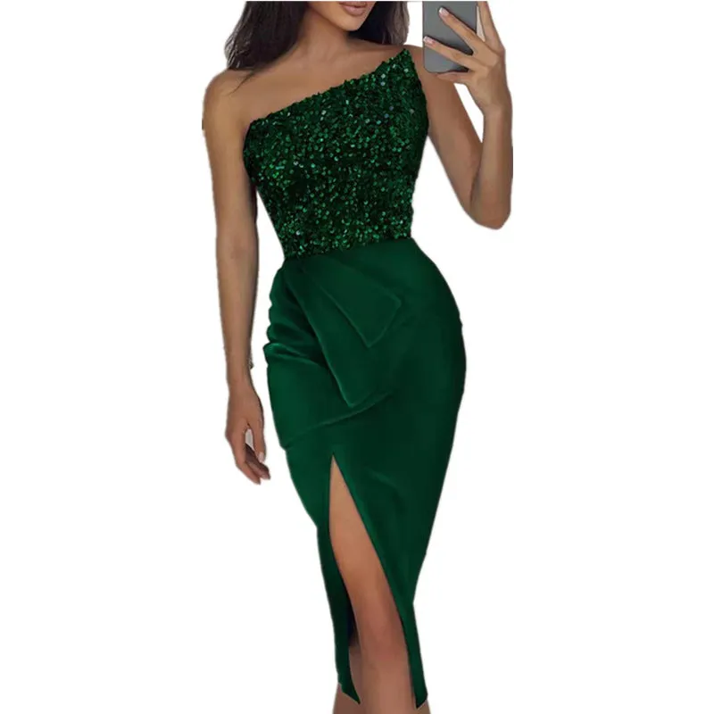 Sexy Embellished Evening Dress