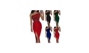 Sexy Embellished Evening Dress