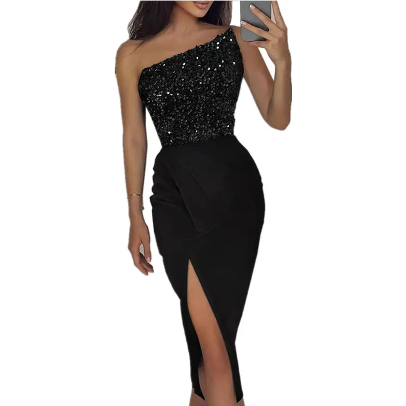 Sexy Embellished Evening Dress