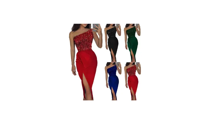 Sexy Embellished Evening Dress