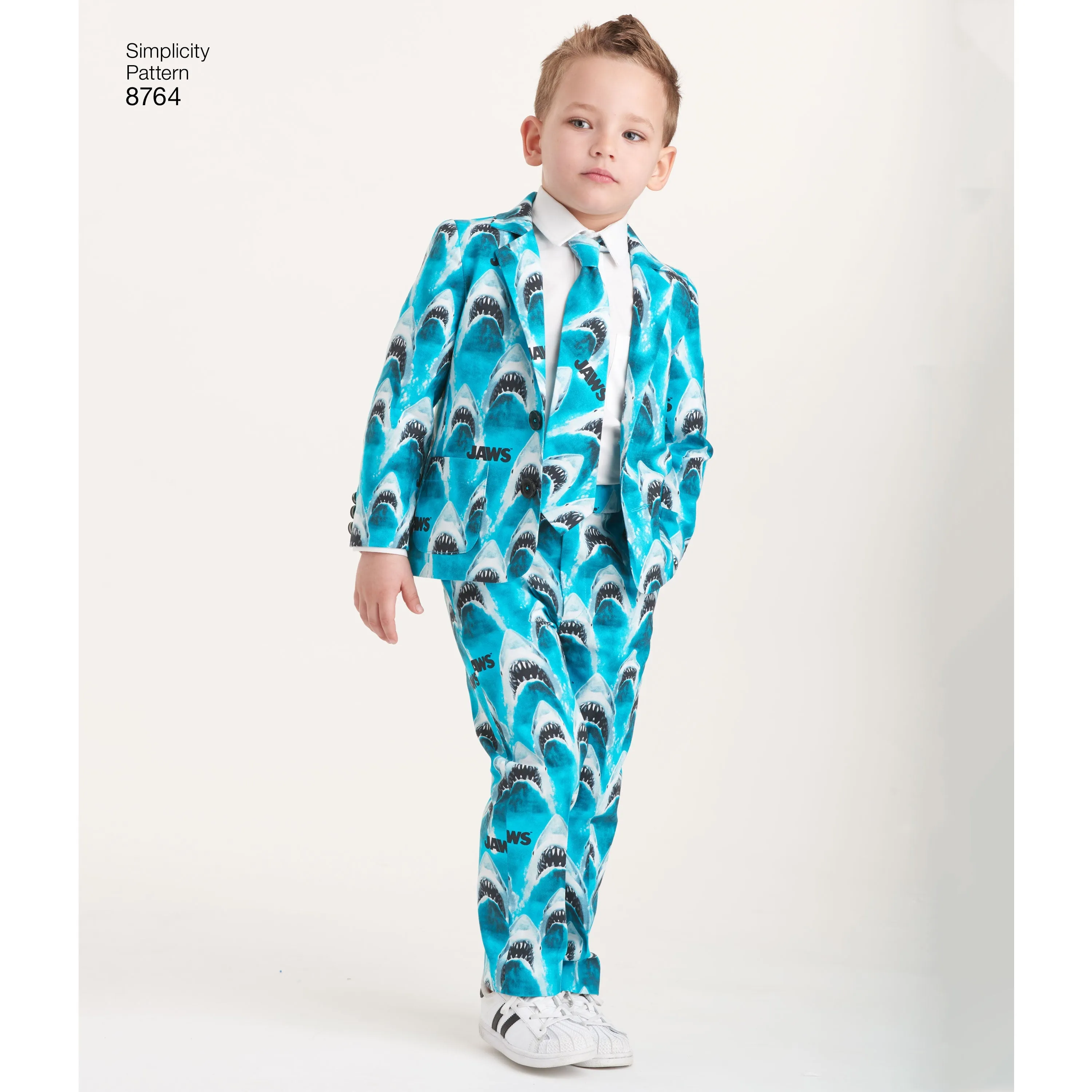 Simplicity Pattern 8764 Boys' Suit and Ties