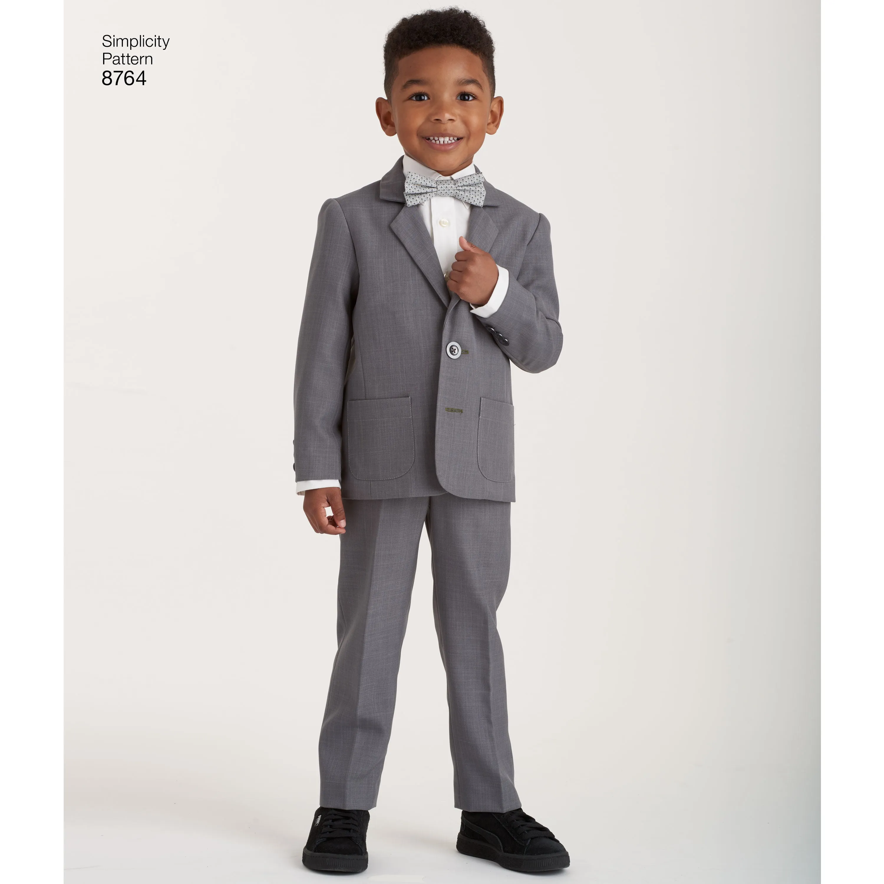 Simplicity Pattern 8764 Boys' Suit and Ties
