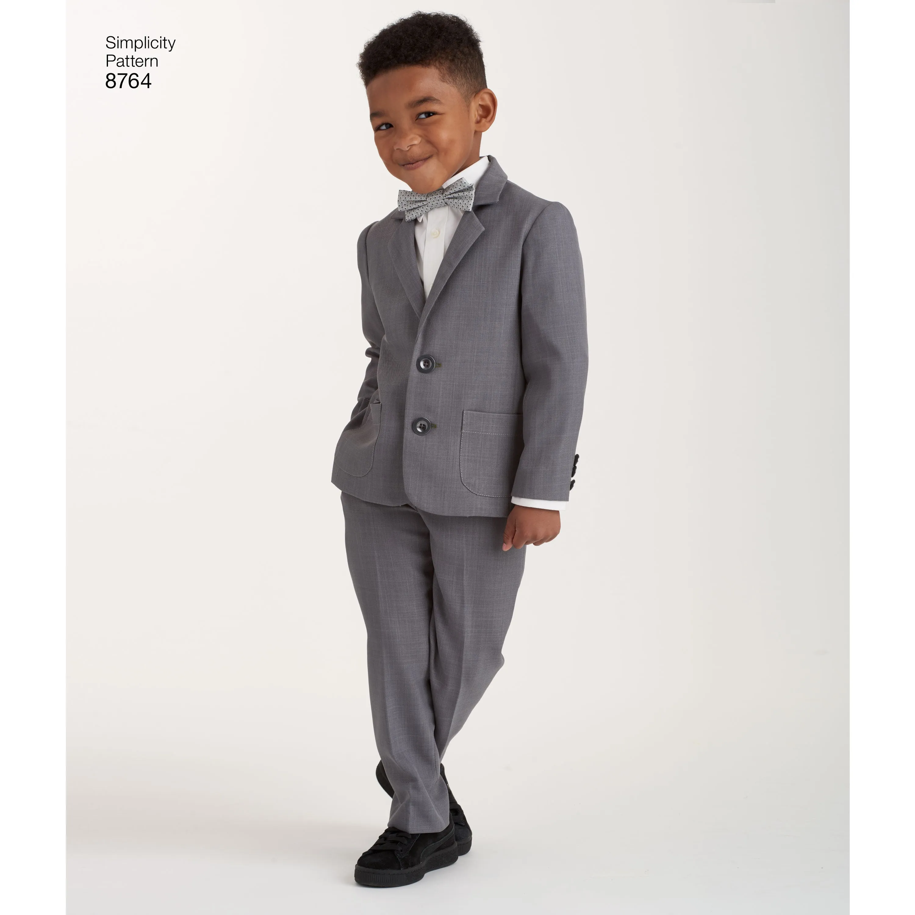 Simplicity Pattern 8764 Boys' Suit and Ties