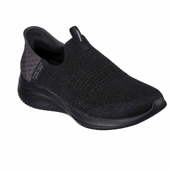 .Skechers Slip-Ins: Ultra Flex 3.0 Womens - Smooth Step Black/Black - (149709.BBK) - INS - R2L15