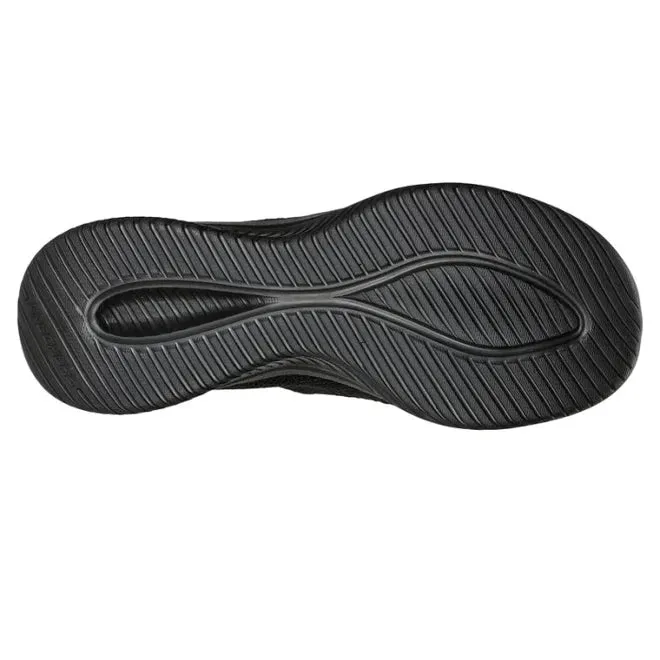 .Skechers Slip-Ins: Ultra Flex 3.0 Womens - Smooth Step Black/Black - (149709.BBK) - INS - R2L15