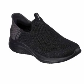 .Skechers Slip-Ins: Ultra Flex 3.0 Womens - Smooth Step Black/Black - (149709.BBK) - INS - R2L15