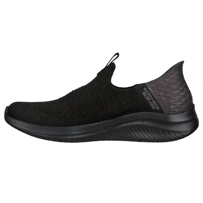 .Skechers Slip-Ins: Ultra Flex 3.0 Womens - Smooth Step Black/Black - (149709.BBK) - INS - R2L15