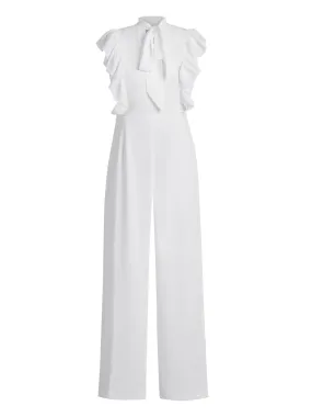 Sleeveless Bow Jumpsuit