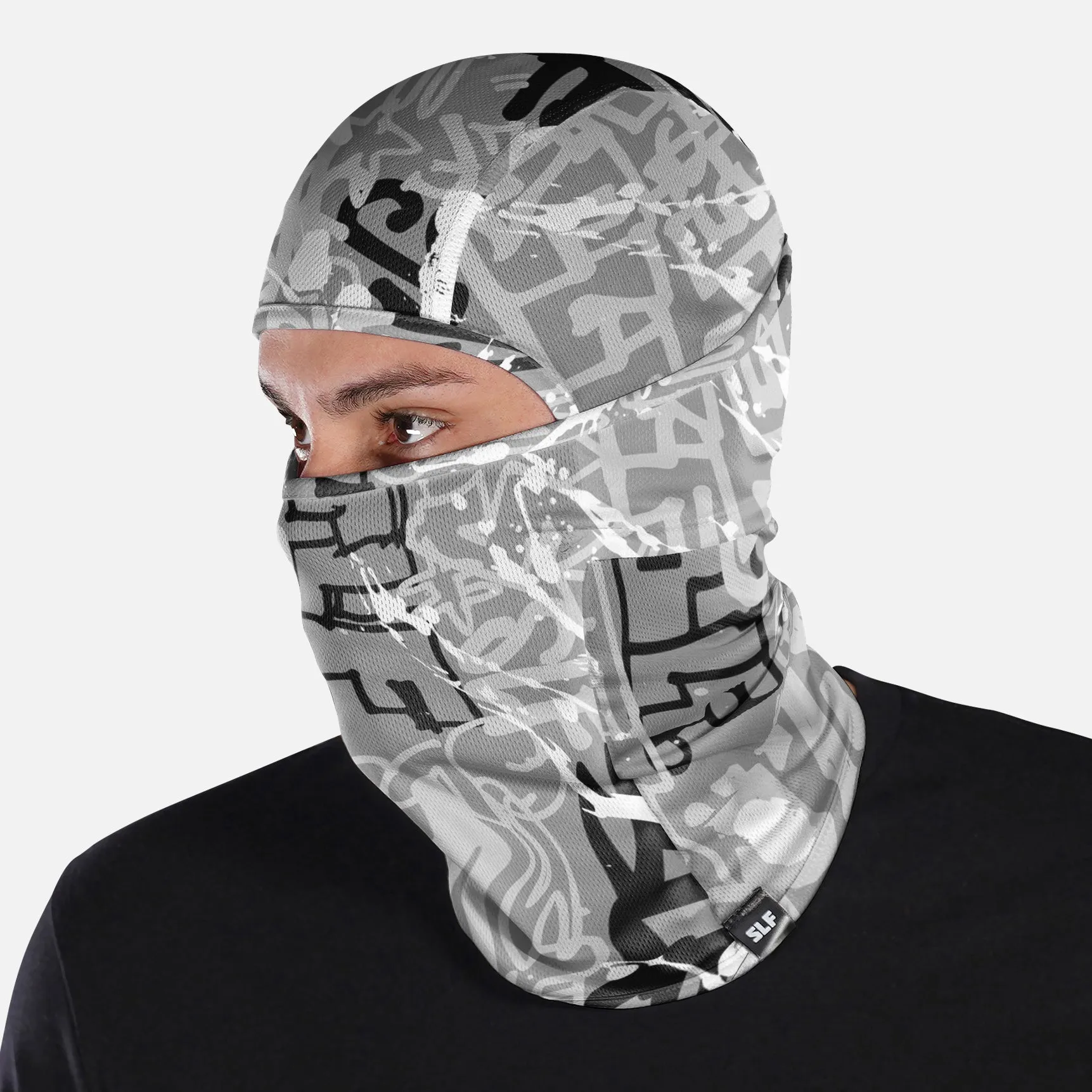 SLF Marker Gray Loose-Fitting Balaclava