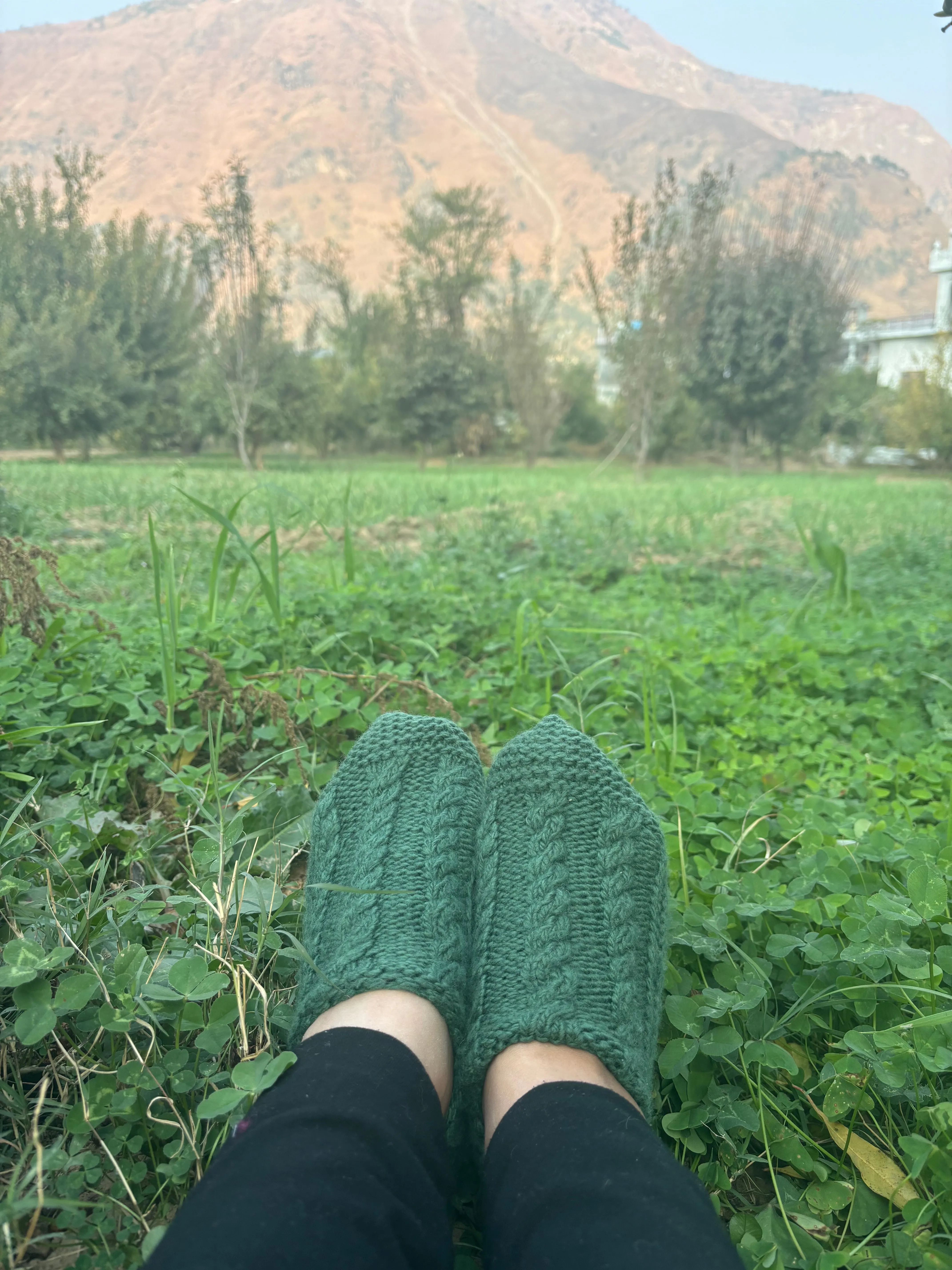 soft wool ankle socks