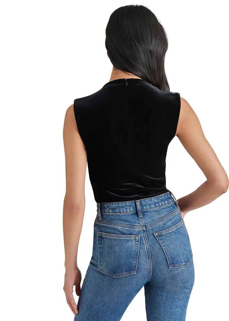 Steve Madden Esen Bodysuit- Black