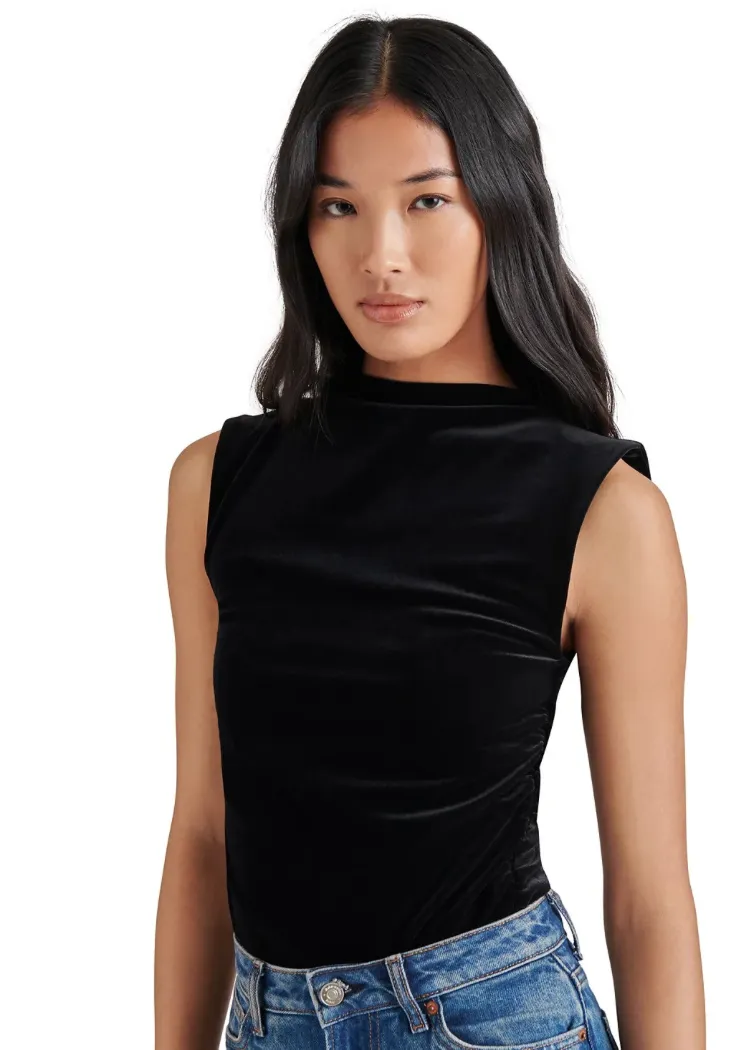 Steve Madden Esen Bodysuit- Black