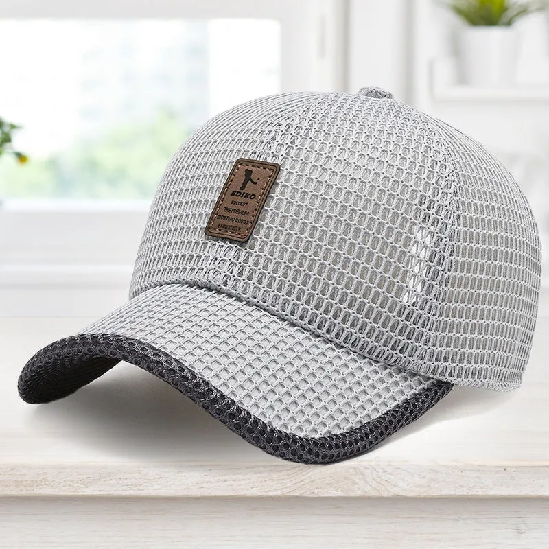 Summer baseball cap for outdoor activities