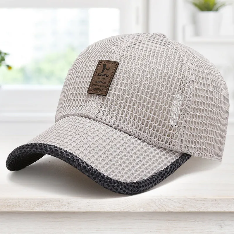Summer baseball cap for outdoor activities